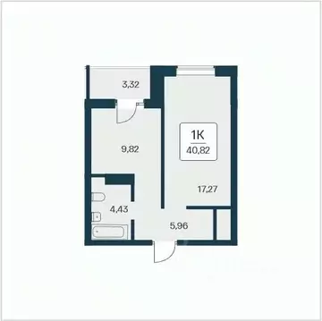 1-к кв. Новосибирская область, Новосибирск Сакура Парк жилой комплекс ...