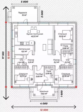 Дом в Тверская область, Калининский муниципальный округ, Гармония кп  ...