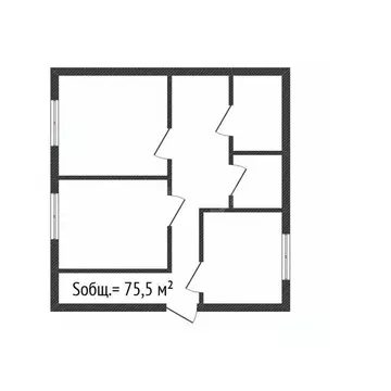 2-к кв. Брянская область, Брянск Красноармейская ул., 100 (75.5 м)