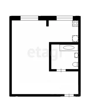 1-к кв. Калужская область, Калуга ул. Рылеева, 3 (25.0 м)