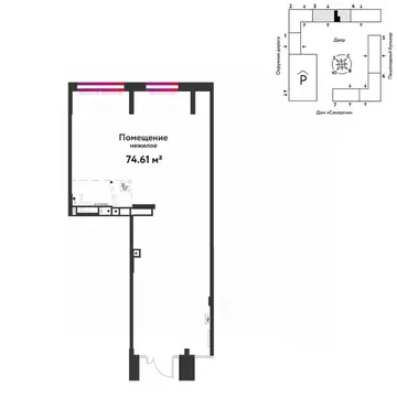 Торговая площадь в Тюменская область, Тюмень Интернациональная ул., ...