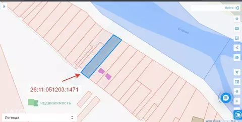 Участок в Ставропольский край, Шпаковский муниципальный округ, пос. ...