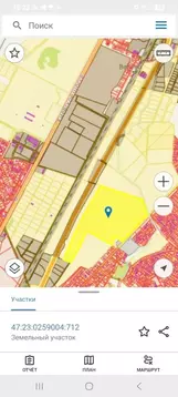 Участок в Ленинградская область, Гатчинский муниципальный округ, д. ...