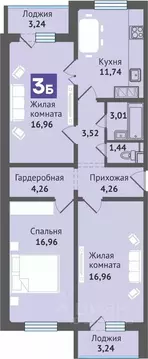 2-к кв. Марий Эл, Медведево городское поселение, Медведево пгт ул. ...