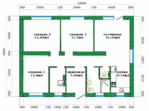 Дом в Костромская область, Костромской район, Бакшеевское с/пос, д. ...