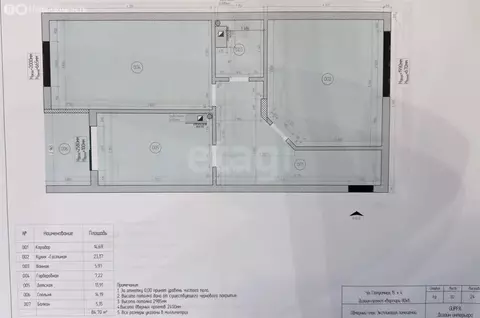 2-комнатная квартира: Махачкала, Газпромная улица, 15к4 (85 м)
