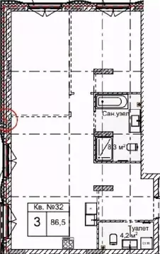 3-к кв. Нижегородская область, Нижний Новгород Огни Започаинья жилой ...