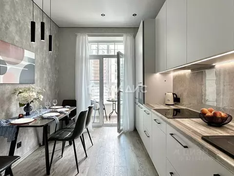 1-к кв. Калининградская область, Зеленоградск ул. Гагарина, 85к4 (38.0 ...