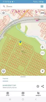 Участок в Саратовская область, Саратов ул. Имени Ивана Кистаева (6.0 ...