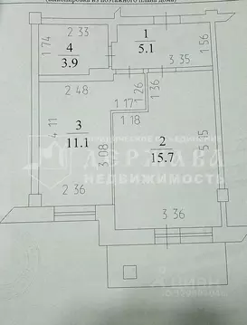 1-к кв. Кемеровская область, Кемерово Молодежный просп., 29А (35.8 м)