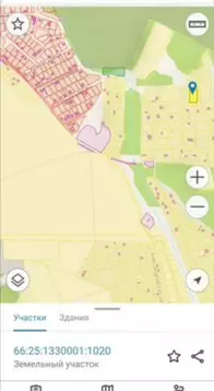 Участок в Свердловская область, Сысертский муниципальный округ, Марьин ...