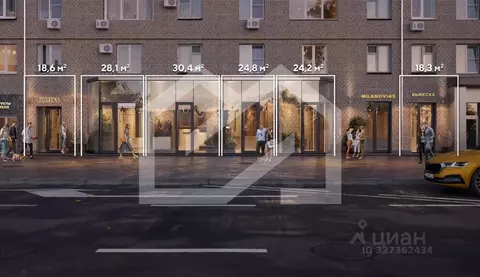 Торговая площадь в Москва Ленинский просп., 62/1 (30 м)