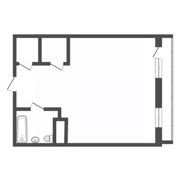 Студия Белгородская область, Белгород Свято-Троицкий бул., 11 (64.4 м)
