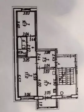 2-к кв. Псковская область, Псков ул. Юности, 5 (54.0 м)