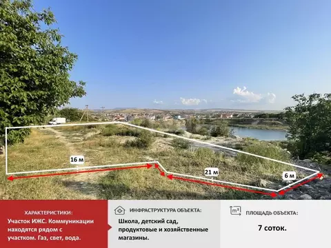 Участок в Крым, Симферополь проезд Земляничный (7.0 сот.)