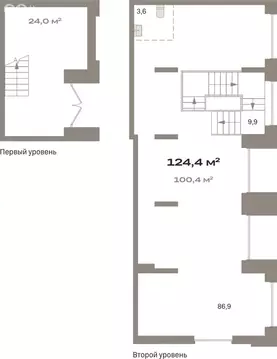Помещение свободного назначения (124.4 м)