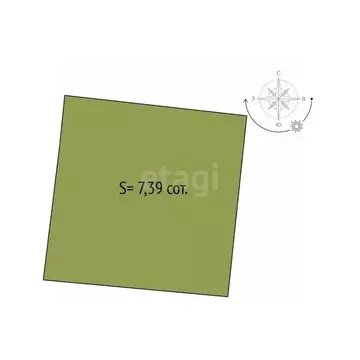 Участок в Новосибирская область, Новосибирск 3-й Памирский мкр, 228 ...