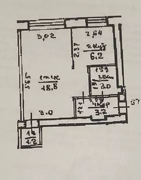 1-к кв. Башкортостан, Уфа Кольцевая ул., 135 (32.4 м)