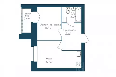 1-к кв. Вологодская область, Череповец 107-й мкр, ГринВилль жилой ...