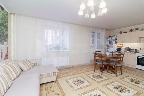 2-к кв. Тюменская область, Тюмень ул. Пермякова, 79 (89.9 м)