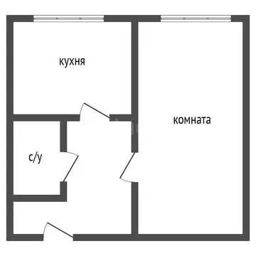 1-комнатная квартира: Воронеж, улица Молодогвардейцев, 13 (29.5 м)