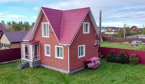 Дом в Ленинградская область, Кировский район, Шумское с/пос, Гаричи ...