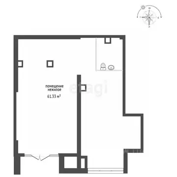 Помещение свободного назначения в Тюменская область, Тюмень ул. ...