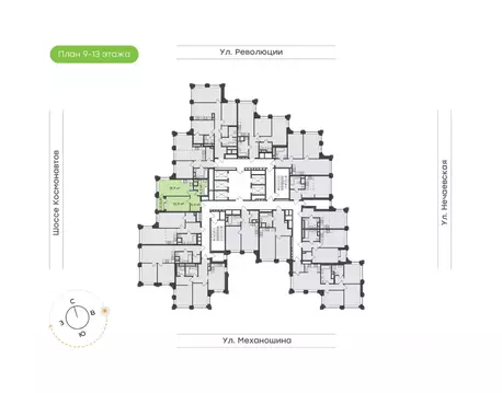 1-к кв. Пермский край, Пермь ул. Механошина, 16 (47.2 м)