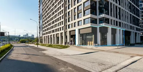 Торговая площадь в Москва Жилой комплекс остров, 4-й кв-л,  (145 м)