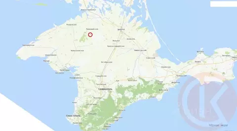 Участок в Крым, Первомайский район, с. Гришино ул. Гагарина, 15 (13.0 ...