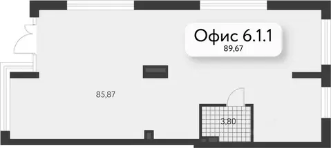 Офис в Свердловская область, Екатеринбург Академический мкр, 3-й кв-л, ...