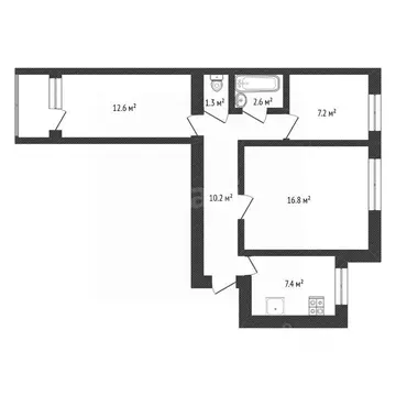 3-к кв. Нижегородская область, Нижний Новгород ул. Героя Советского ...