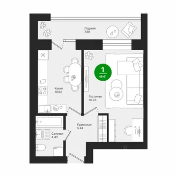 1-к кв. Марий Эл, Йошкар-Ола городской округ, с. Семеновка, Овощевод ...