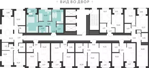 2-комнатная квартира: Екатеринбург, микрорайон Академический, 3-й ...