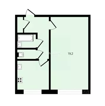 1-к кв. Москва Тарусская ул., 8 (33.1 м)