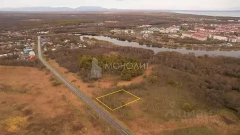 Участок в Сахалинская область, Анива Заречная ул. (15.0 сот.)