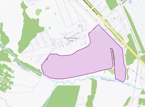 Участок в Сергиево-Посадский городской округ, деревня Редриковы Горы ...