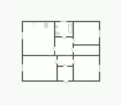 Дом в Костромская область, Нерехтский район, Воскресенское с/пос, пос. ...