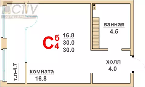 1-к кв. Свердловская область, Верхняя Пышма Гранд Успенский жилой ...