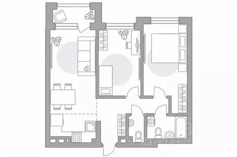 3-к кв. Башкортостан, Уфа ул. Менделеева, 158 (65.2 м)