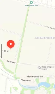 Участок в Тамбовская область, Тамбовский муниципальный округ, д. ...