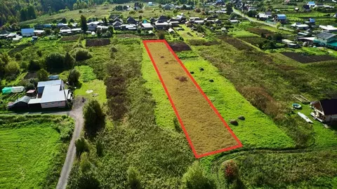 Участок в Томская область, Томск д. Киргизка, ул. Некрасова, 13 (20.0 ...