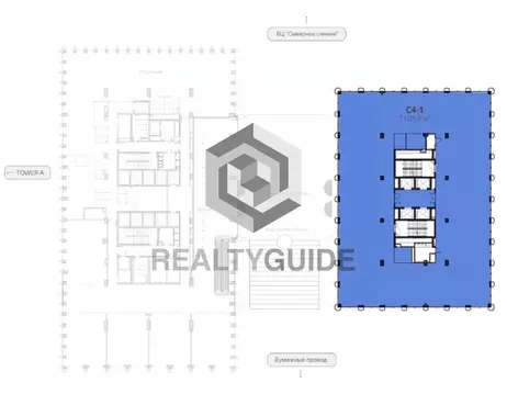 Офис в Москва Бумажный проезд, 19С3 (1109 м)