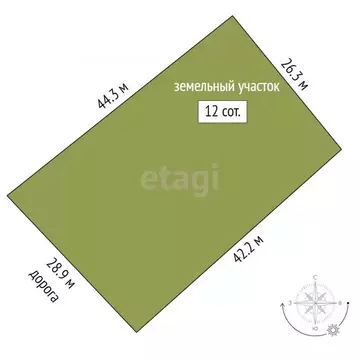 Участок в Тюменская область, Тобольский муниципальный округ, д. ...