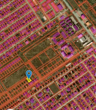 Участок в Челябинская область, Магнитогорск ул. Никольская, 41 (5.37 ...