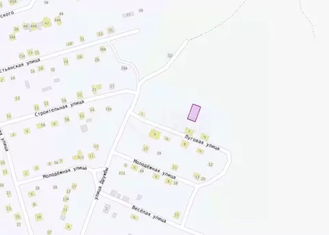 Участок в Волгоградская область, Средняя Ахтуба рп ул. Строительная ...