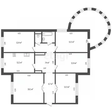 5-к кв. Пермский край, Пермь ул. Толмачева, 17 (113.0 м)