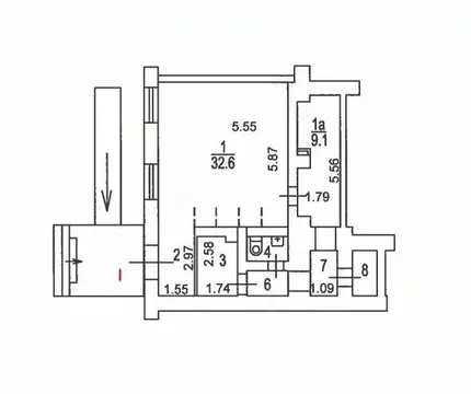 Помещение свободного назначения в Москва Северный ао, ул. 8 Марта, 6 ...