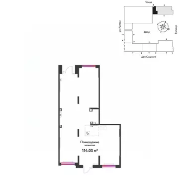 Торговая площадь в Тюменская область, Тюмень ДОК мкр, ул. Ярославская, ...
