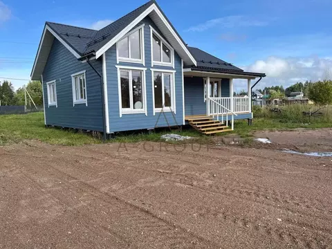 Дом в Ленинградская область, Выборгский район, Полянское с/пос, ...